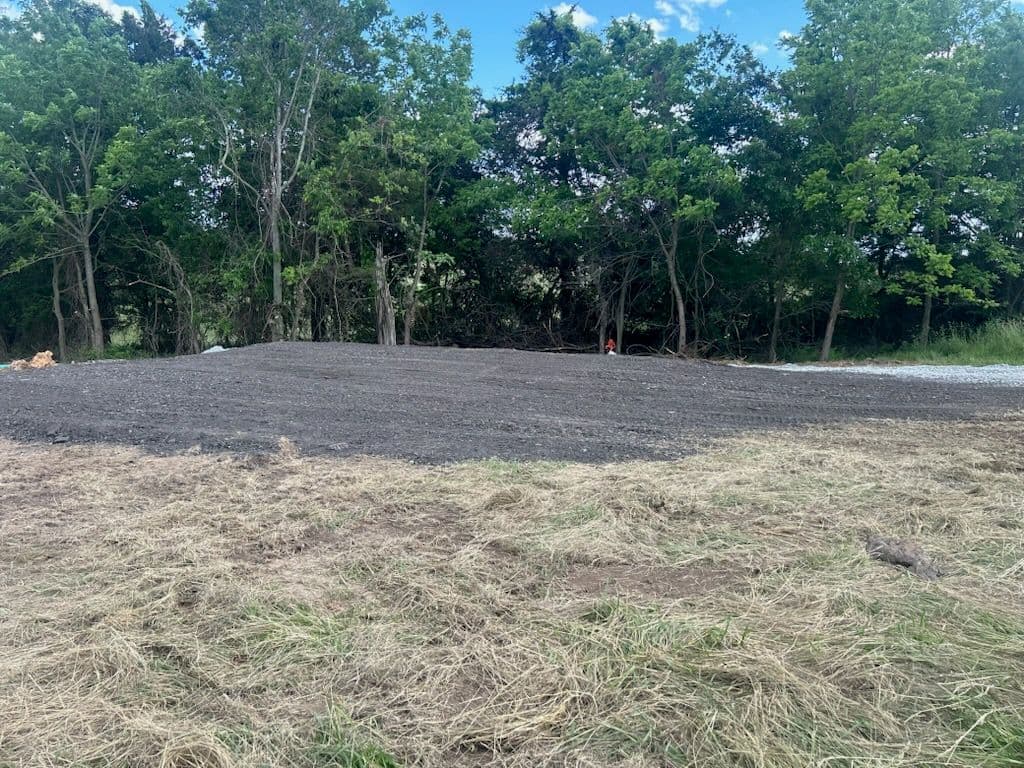Expert Grading and Rock Spreading for Tiny Home